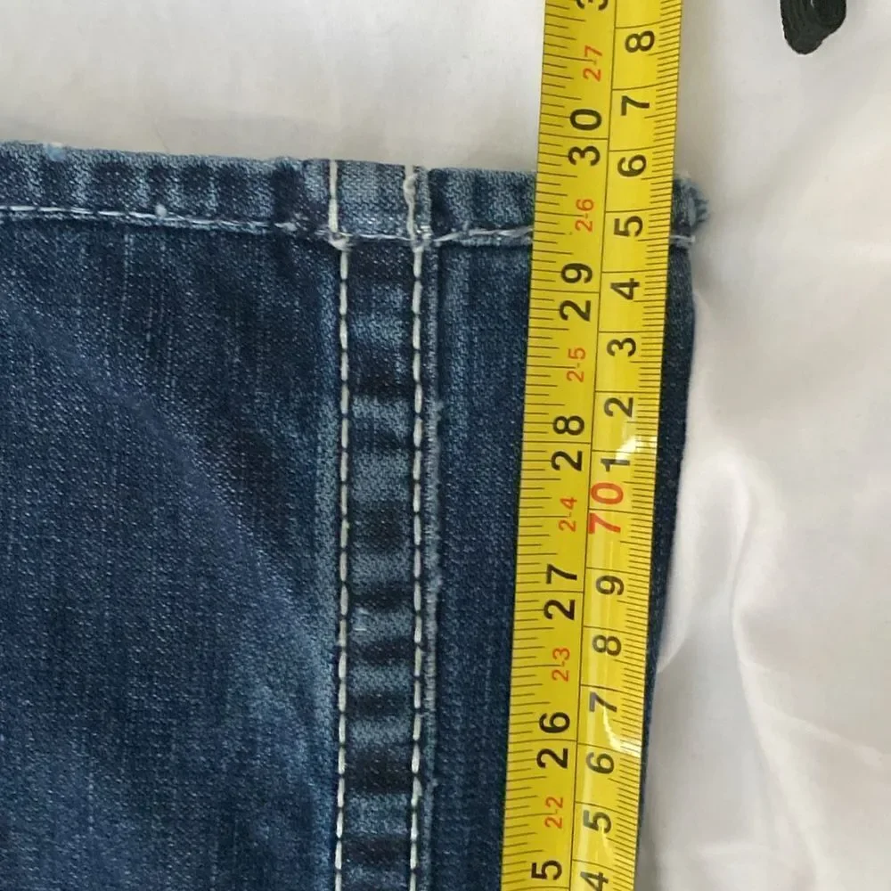 TRUE RELIGION Men’s Rainbow Ricky Jeans Size 32 x 30 . Made in USA
